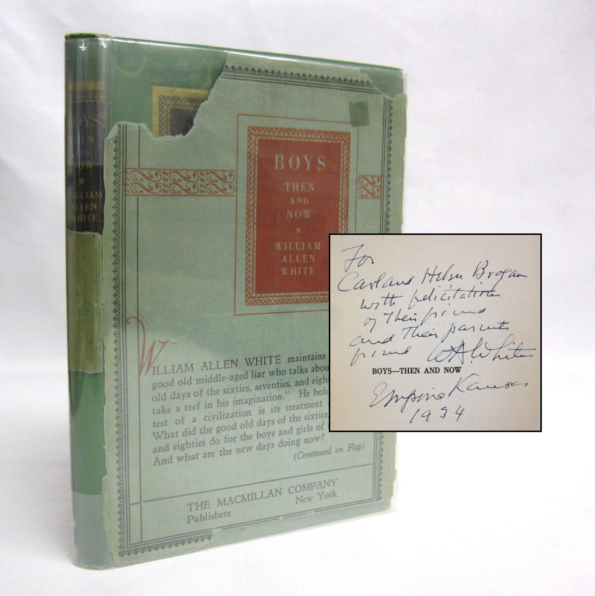 Boys: Then and Now by William Allen White