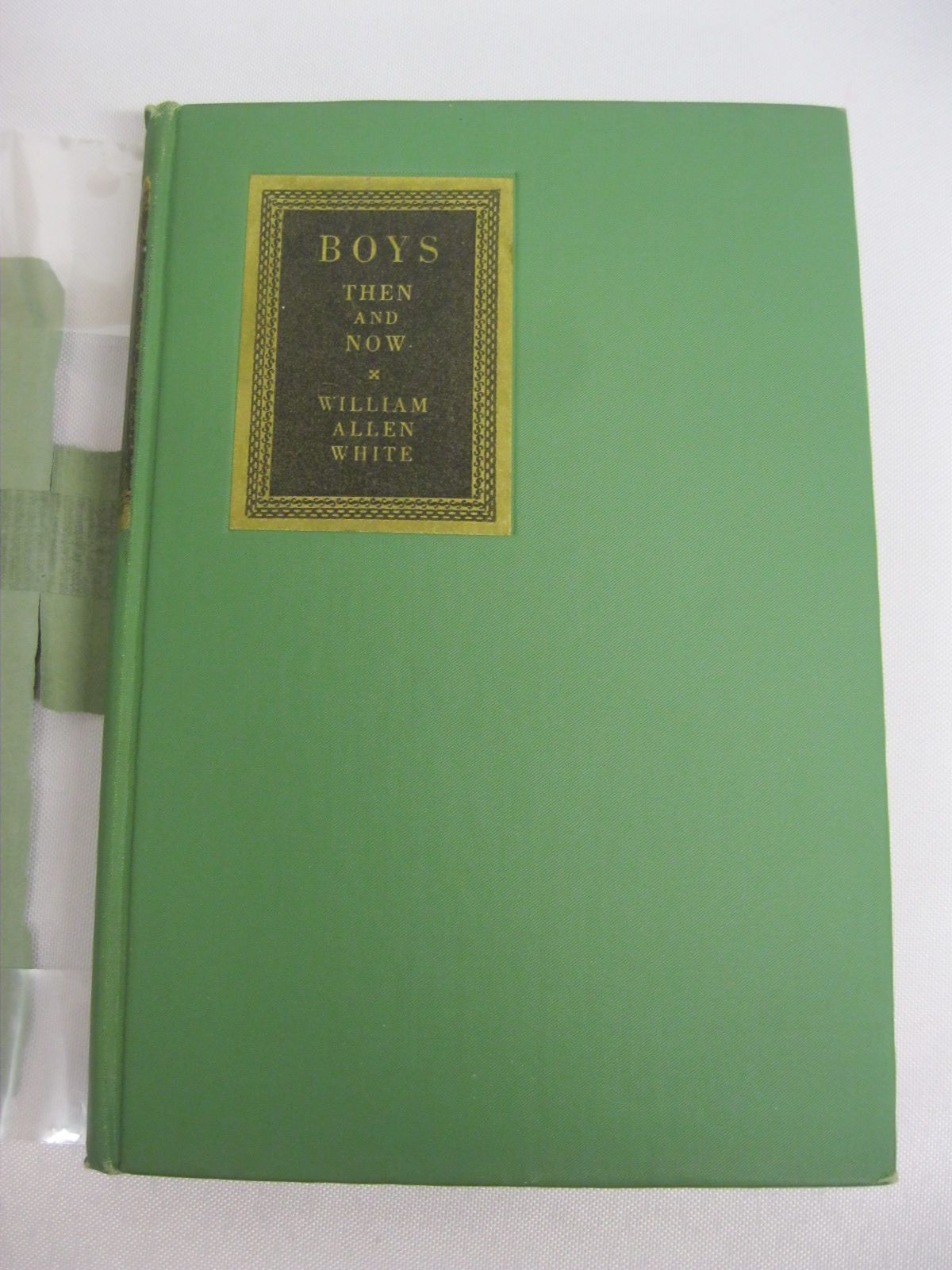 Boys: Then and Now by William Allen White