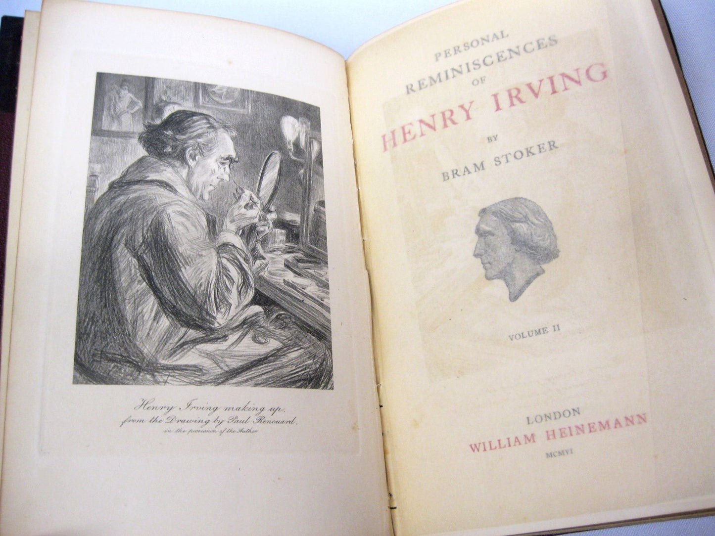 Personal Reminiscences of Henry Irving by Bram Stoker - Extra Illustrated