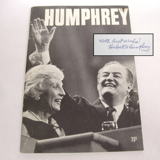 HUMPHREY by Senator Hubert Humphrey