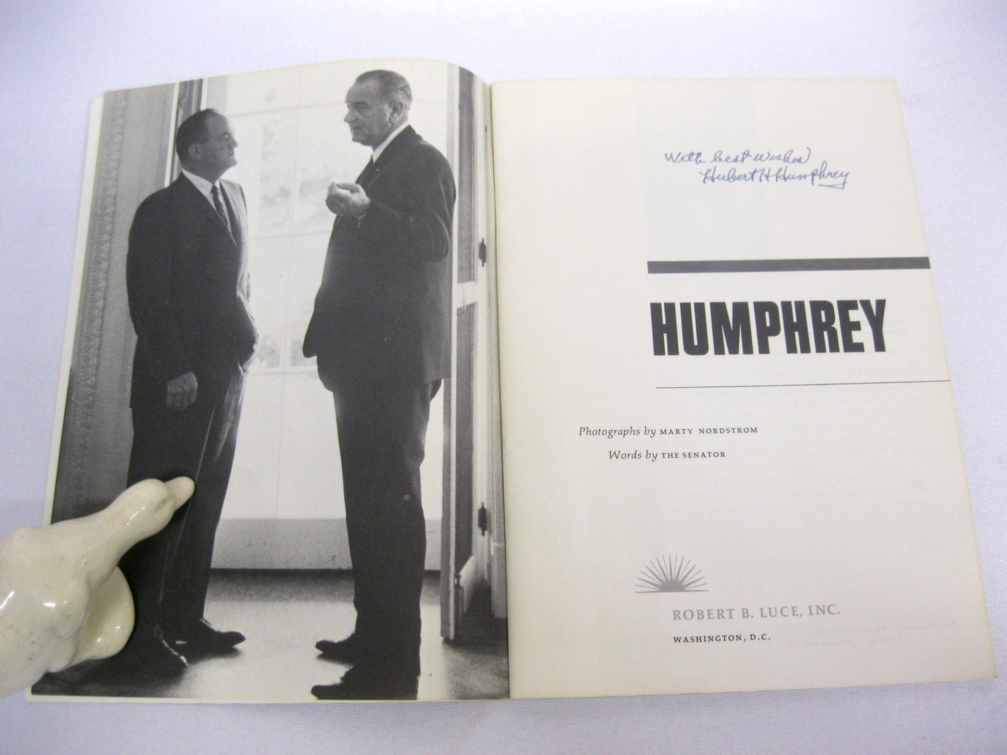 HUMPHREY by Senator Hubert Humphrey