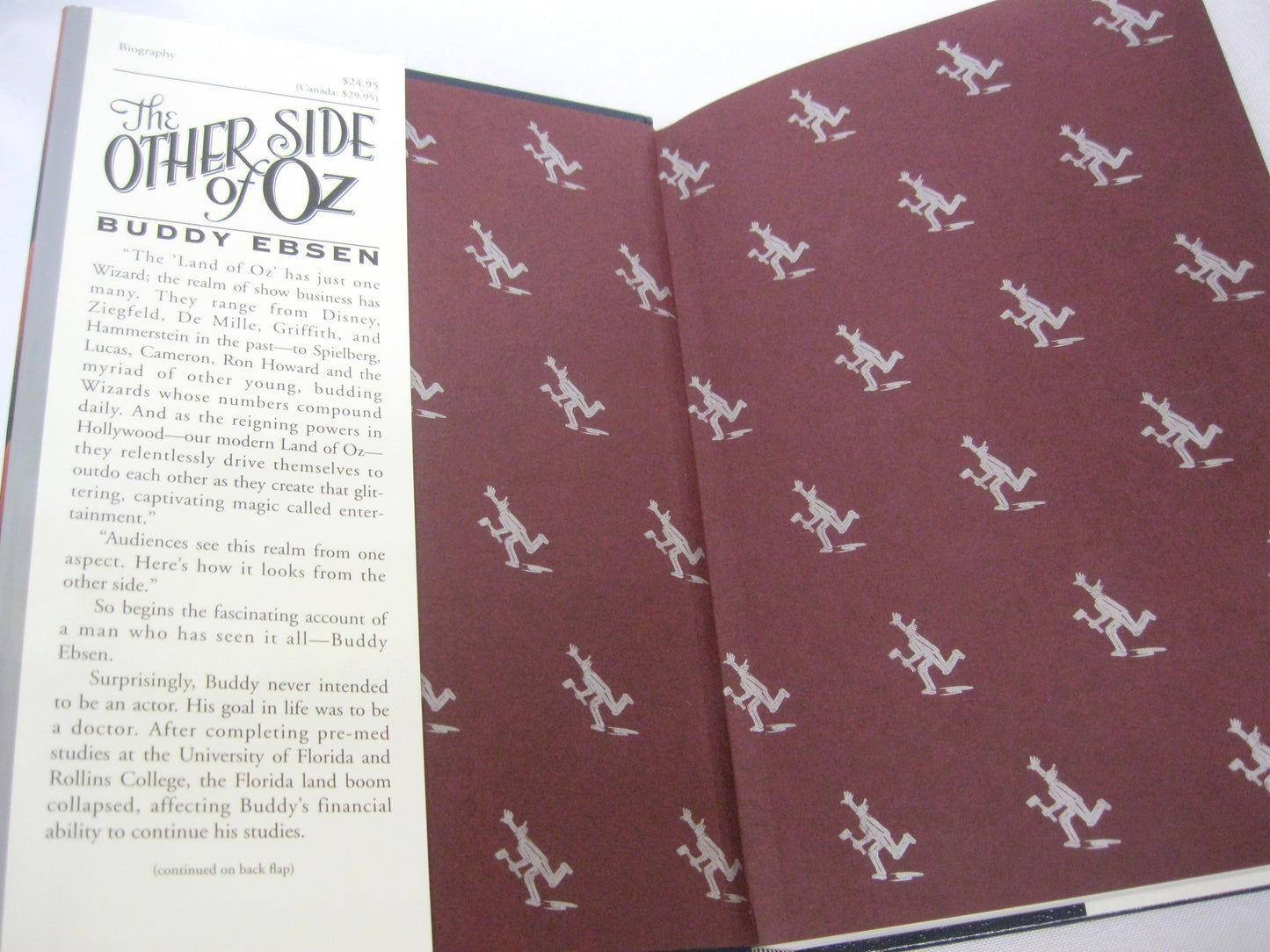 The Other Side of Oz, an Autobiography by Buddy Ebsen