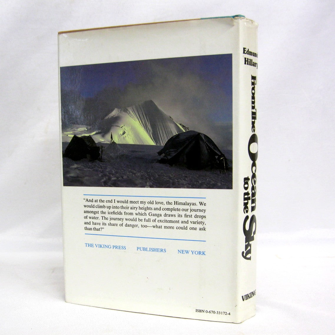 From The Ocean to the Sky: Jet Boating Up the Ganges by Edmund Hillary