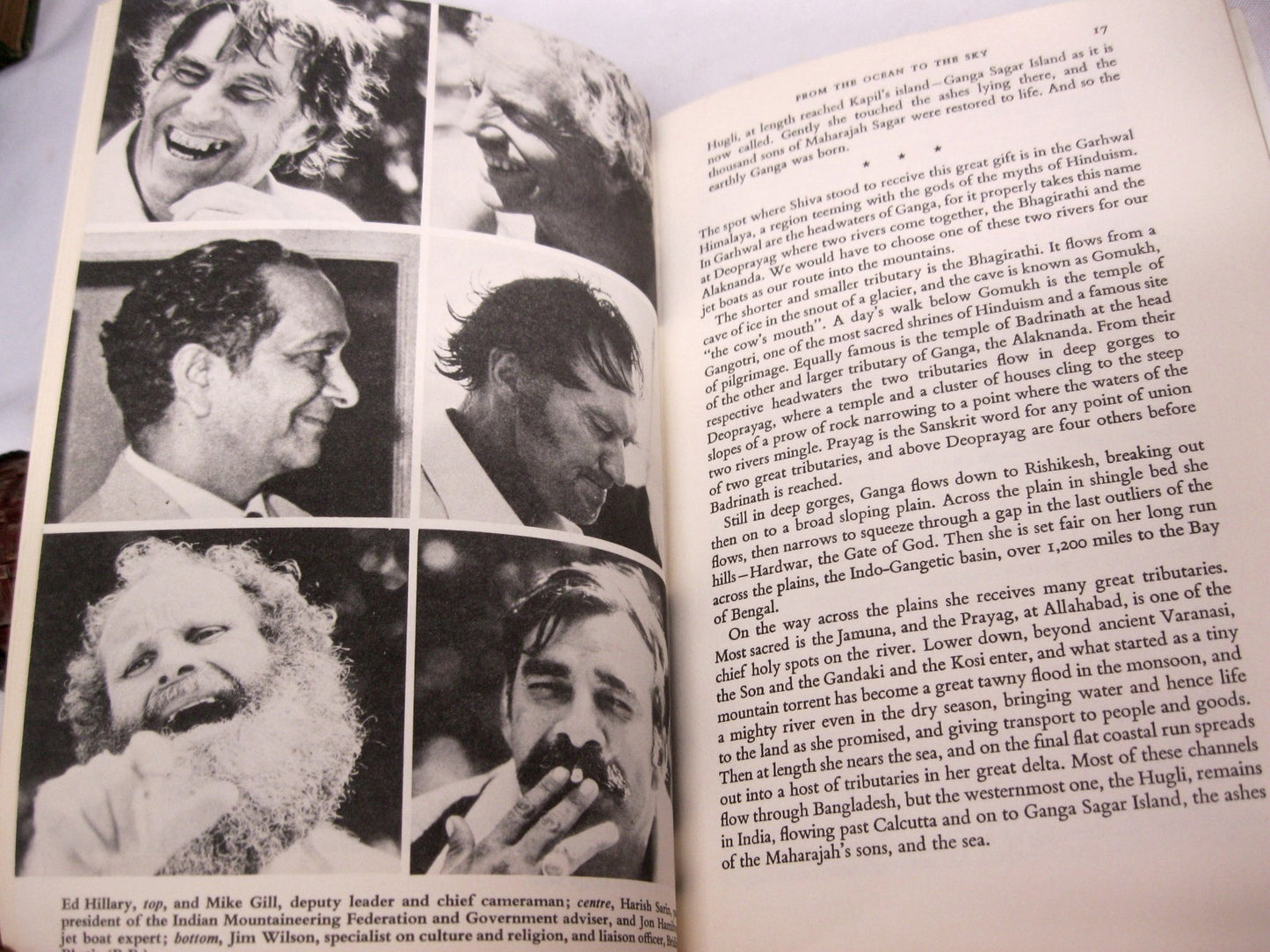 From The Ocean to the Sky: Jet Boating Up the Ganges by Edmund Hillary