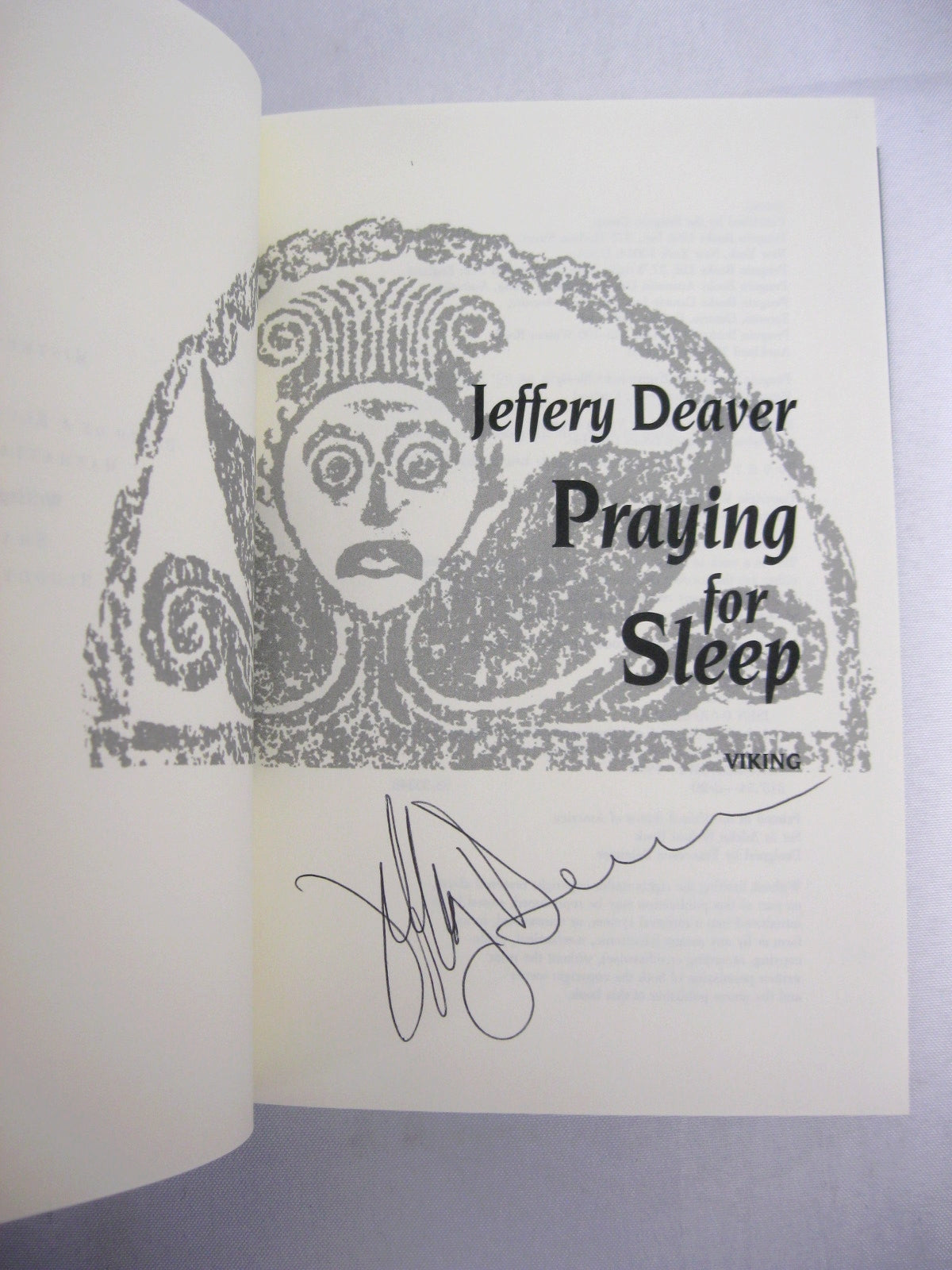 Praying For Sleep by Jeffrey Deaver