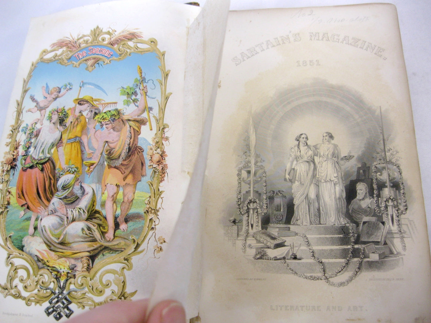 Sartain's Union Magazine for 1851