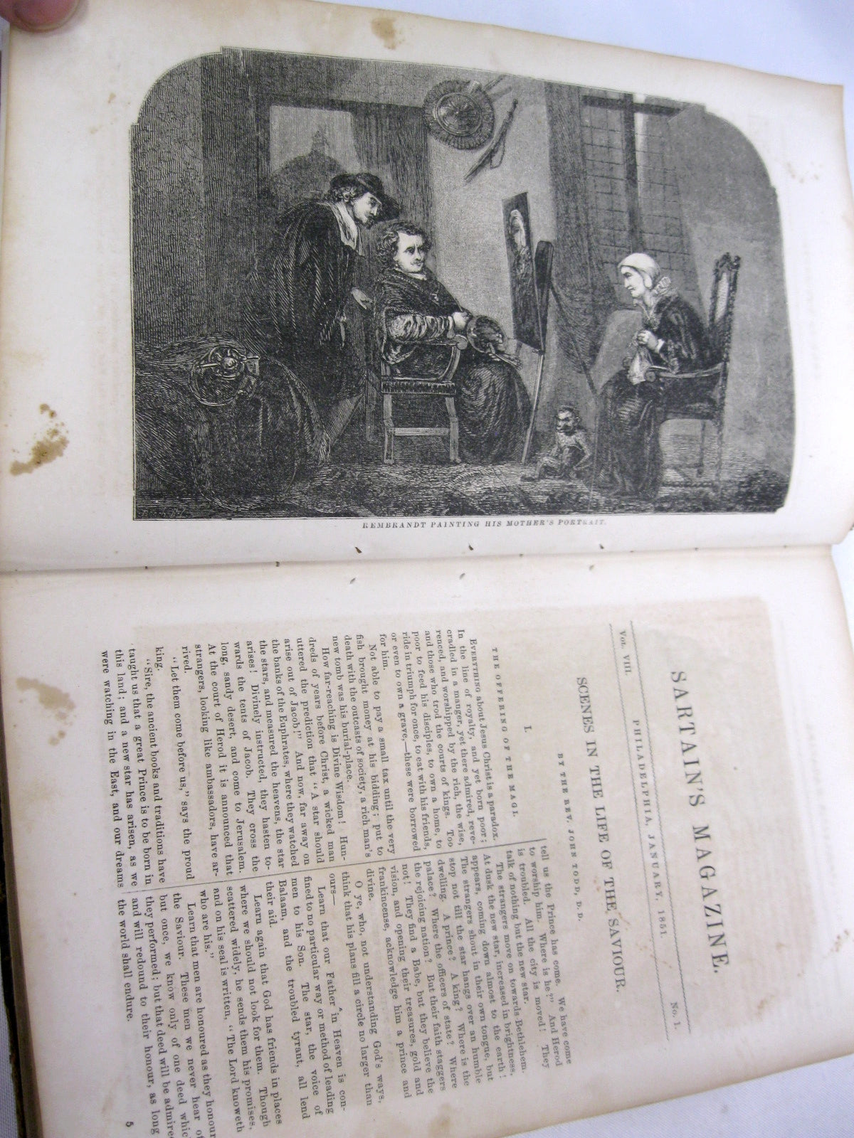 Sartain's Union Magazine for 1851