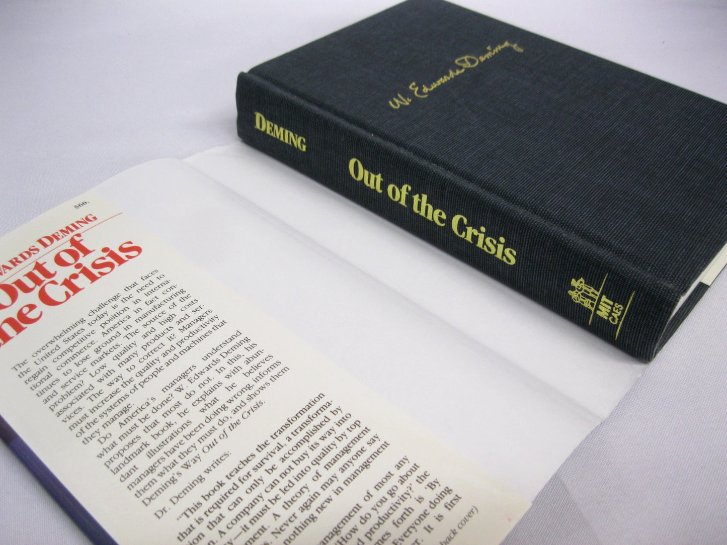 Out of the Crisis by W. Edwards Deming