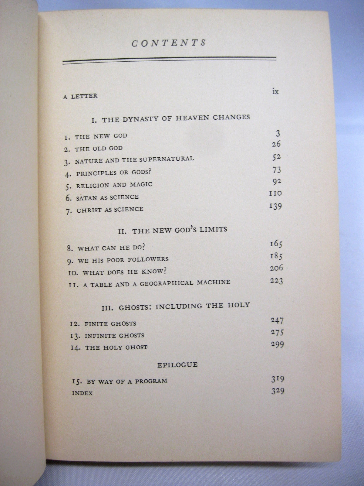 God Without Thunder by John Crowe Ransom