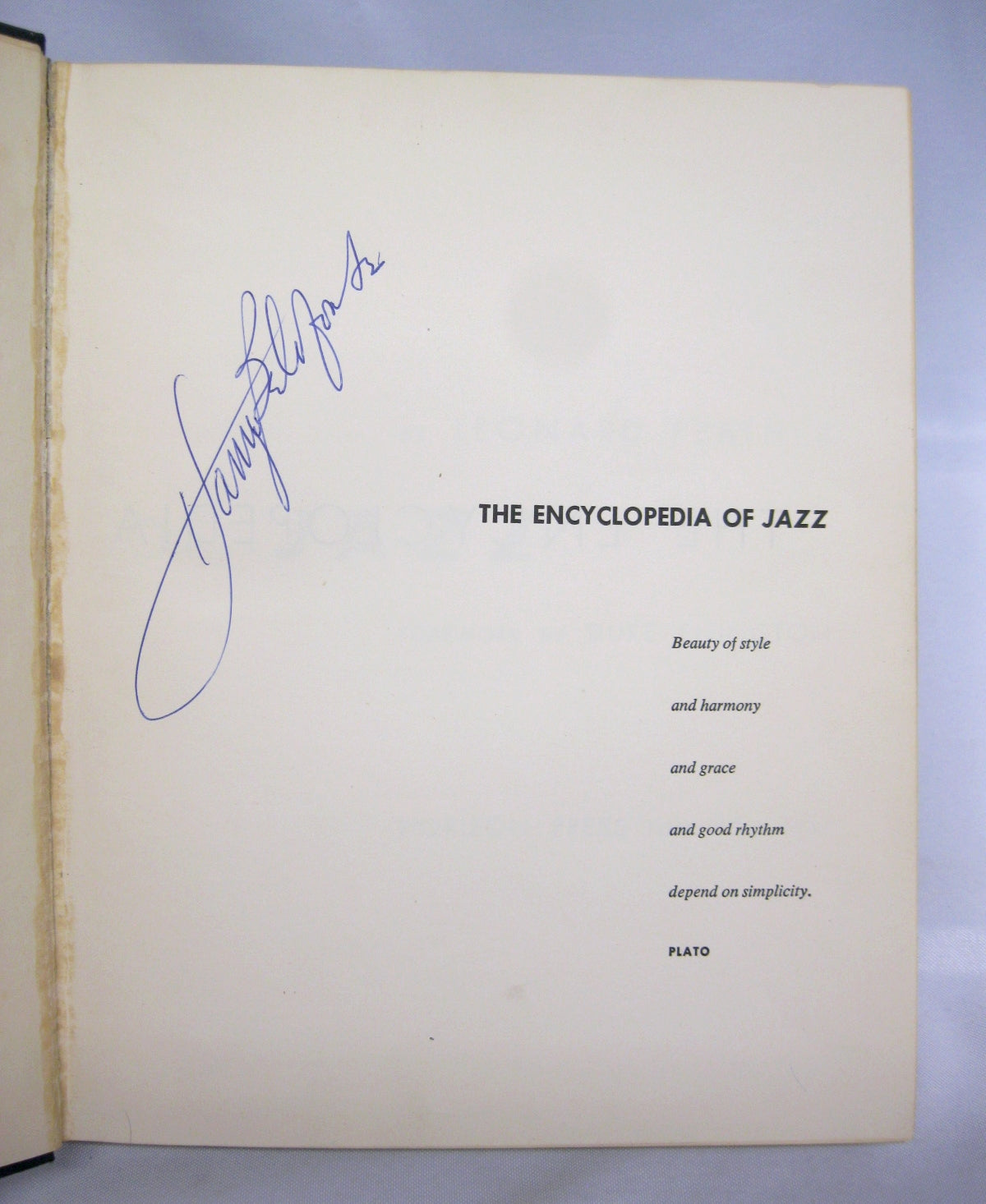 Encyclopedia of Jazz by Leonard Feather