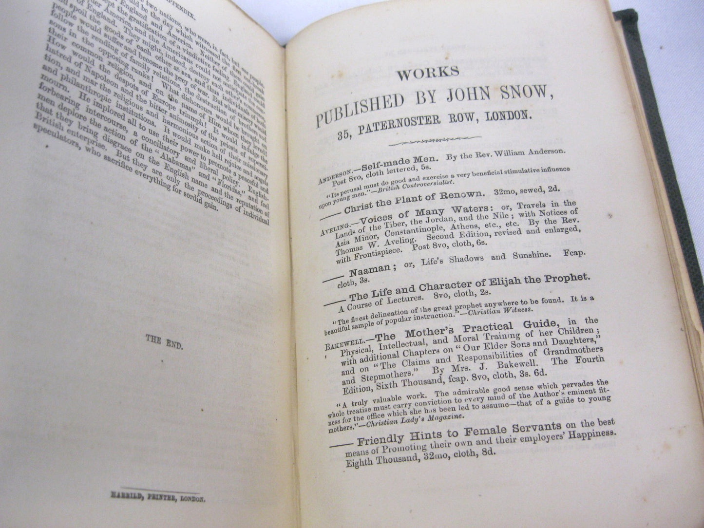 Anti-Slavery Mission to America Origin of Present Conflict by James W Massie