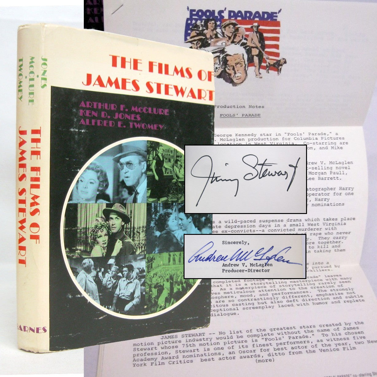 The Films of James Stewart by Ken D. Jones, Arthur F. McClure, and Alfred E. Twomey