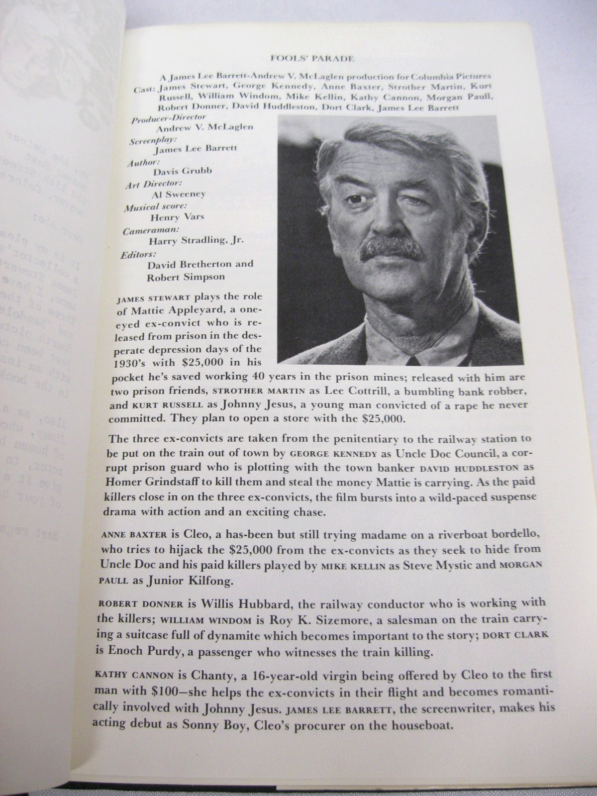 The Films of James Stewart by Ken D. Jones, Arthur F. McClure, and Alfred E. Twomey