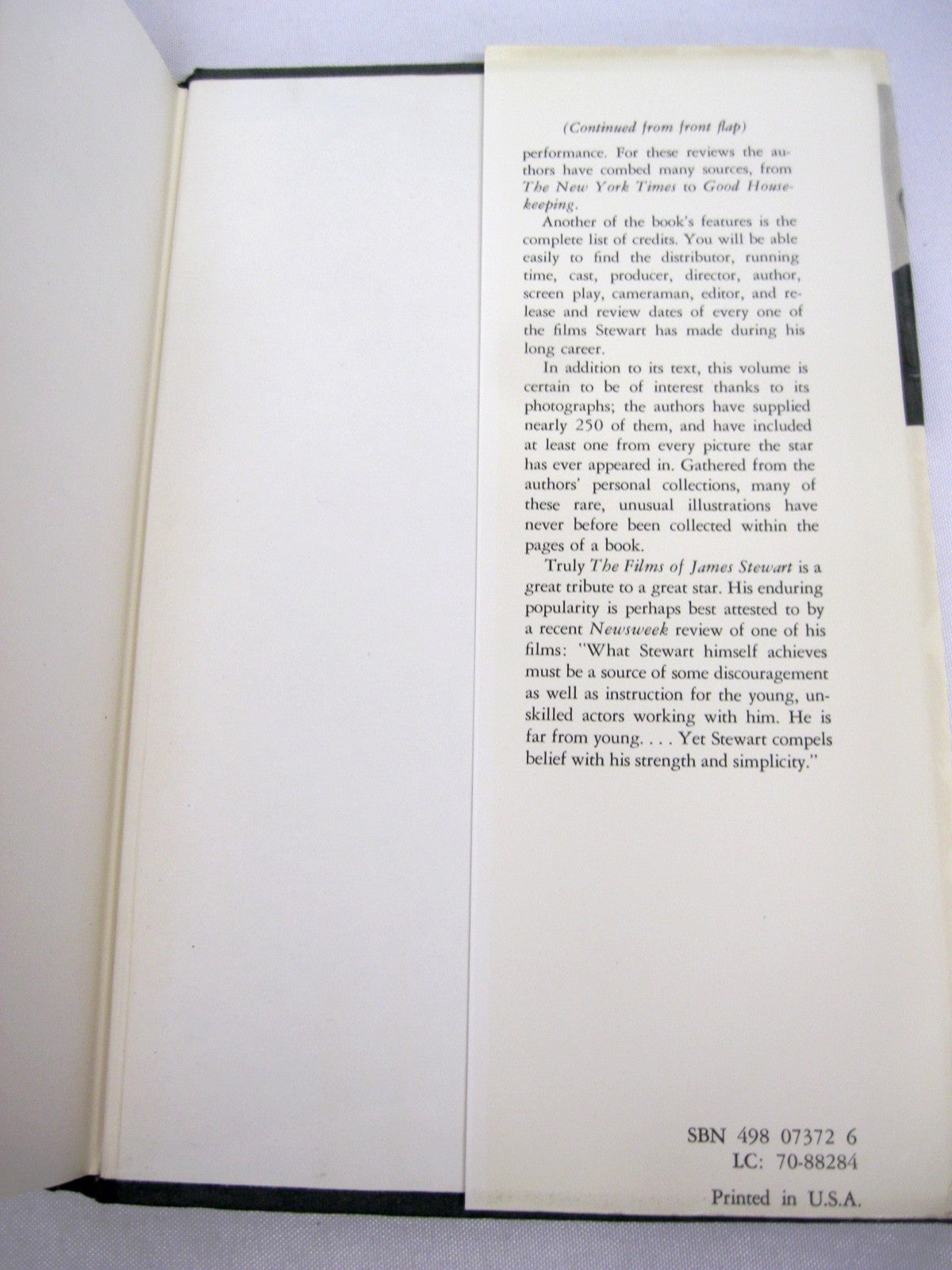 The Films of James Stewart by Ken D. Jones, Arthur F. McClure, and Alfred E. Twomey
