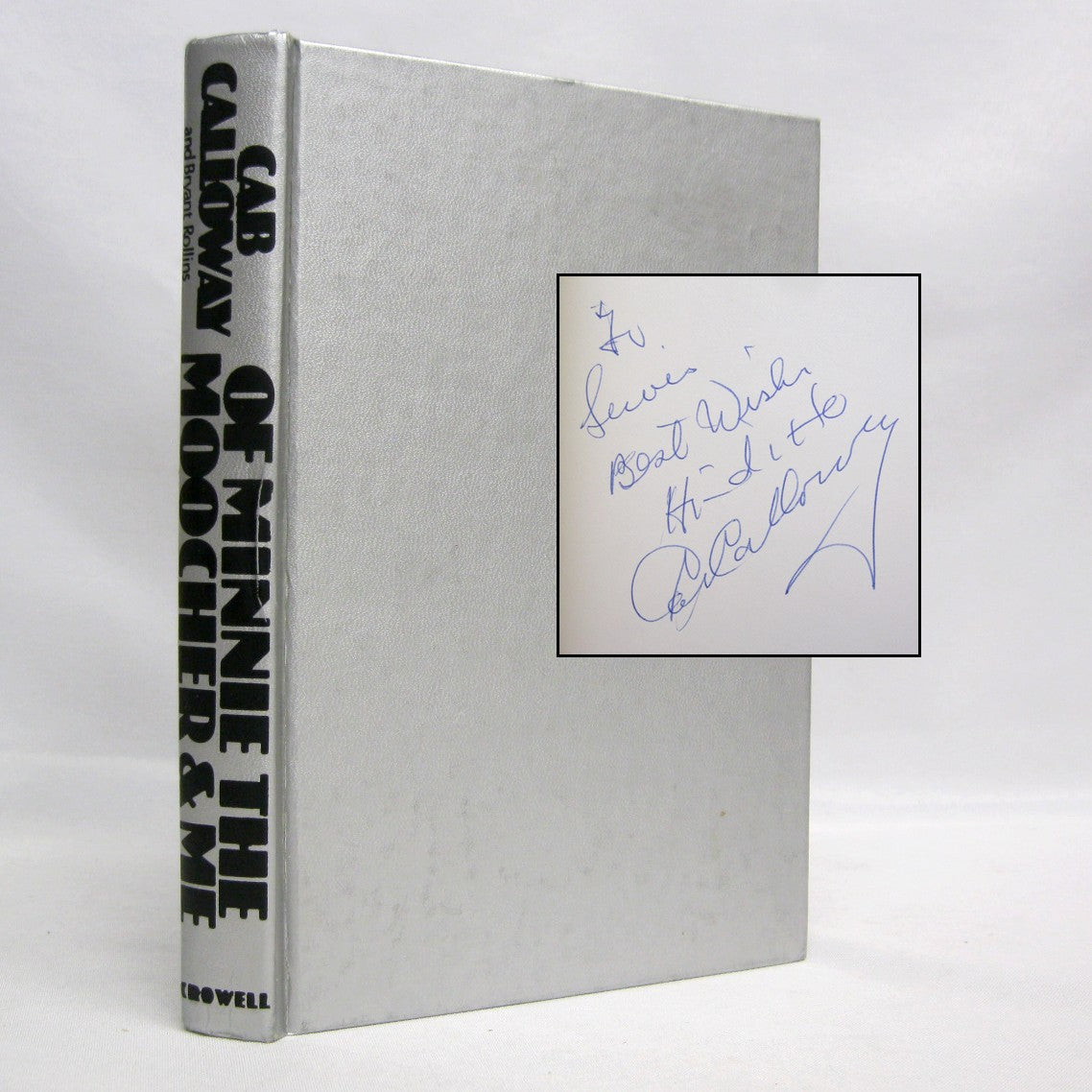 Of Minnie The Moocher & Me SIGNED by Cab Calloway and Bryant Rollins