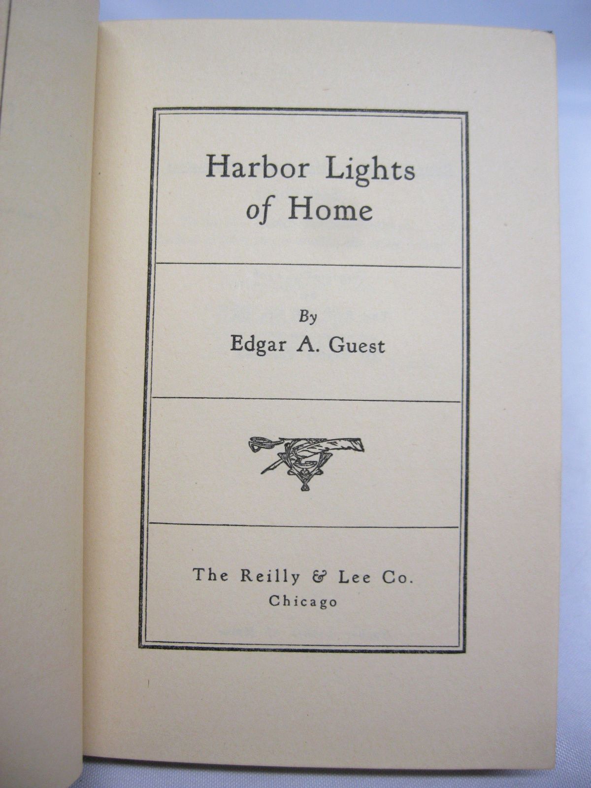 Harbor Lights of Home by Edgar A. Guest