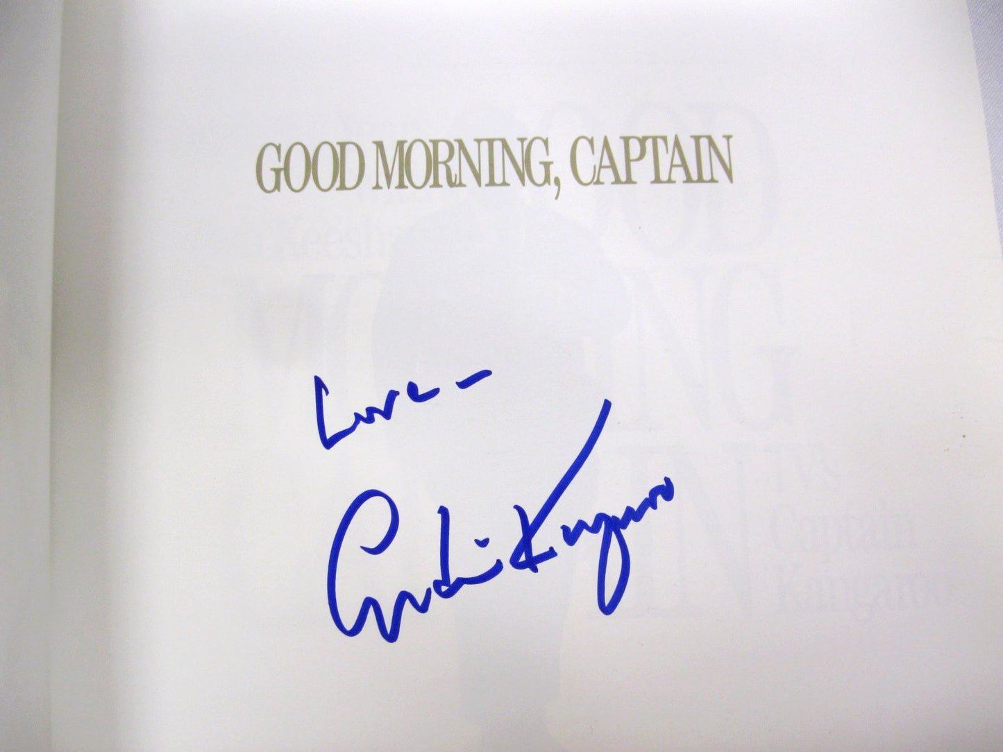 Good Morning Captain by Bob Keeshan, TV's Captain Kangaroo
