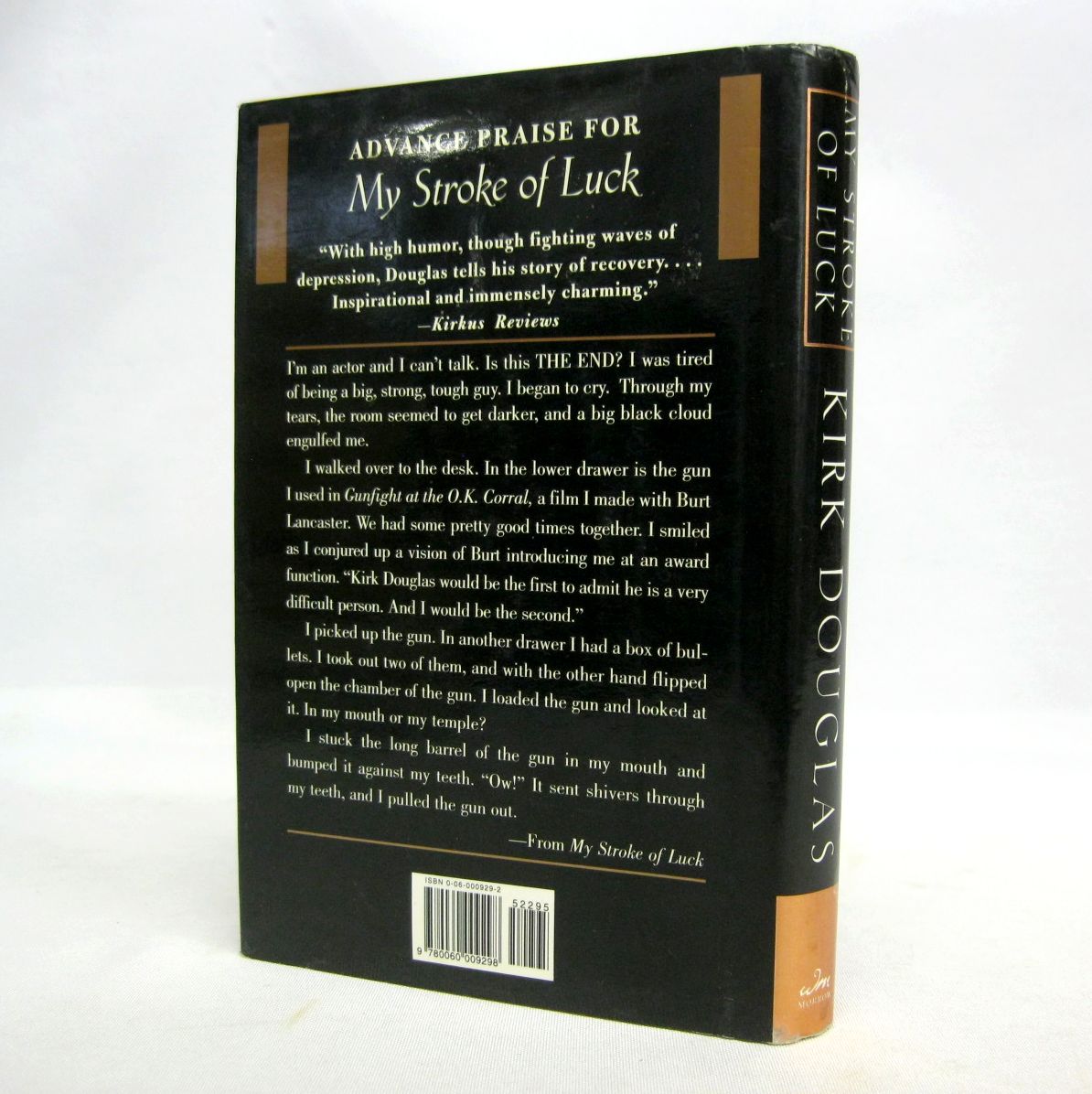 My Stroke of Luck by Kirk Douglas