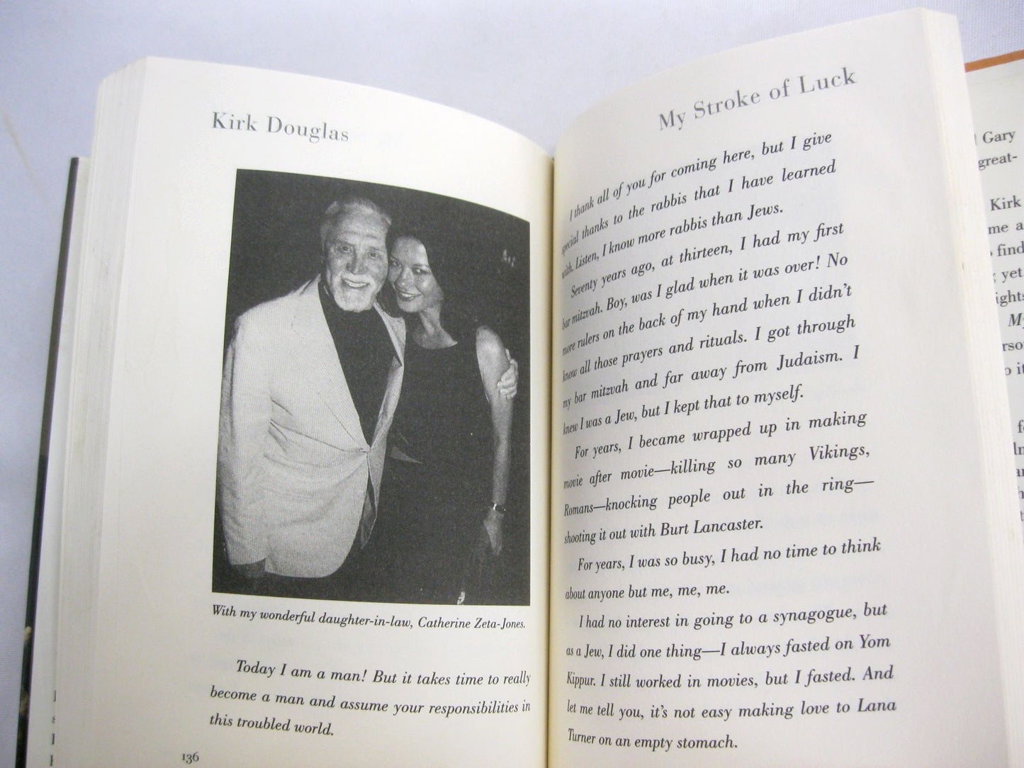 My Stroke of Luck by Kirk Douglas