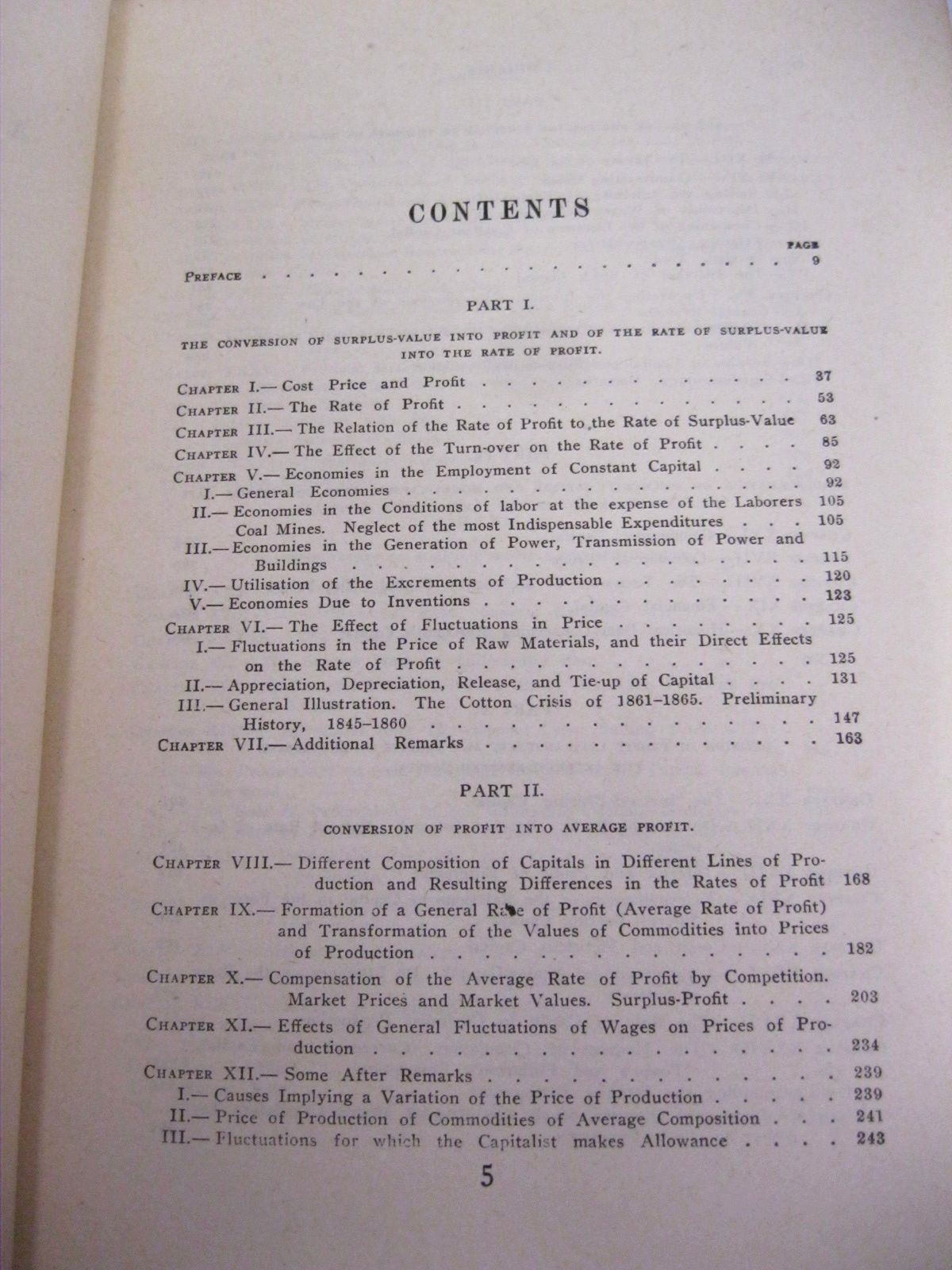 Capital by Karl Marx
