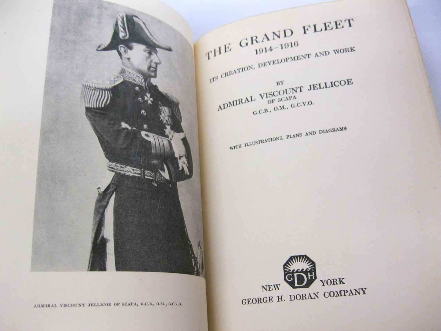 The Grand Fleet 1914-1916 by Admiral Viscount Jellicoe