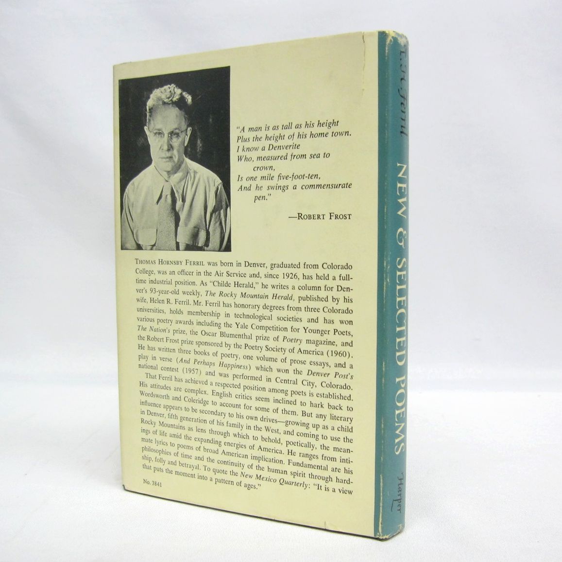 New and Selected Poems by Thomas Hornsby Ferril