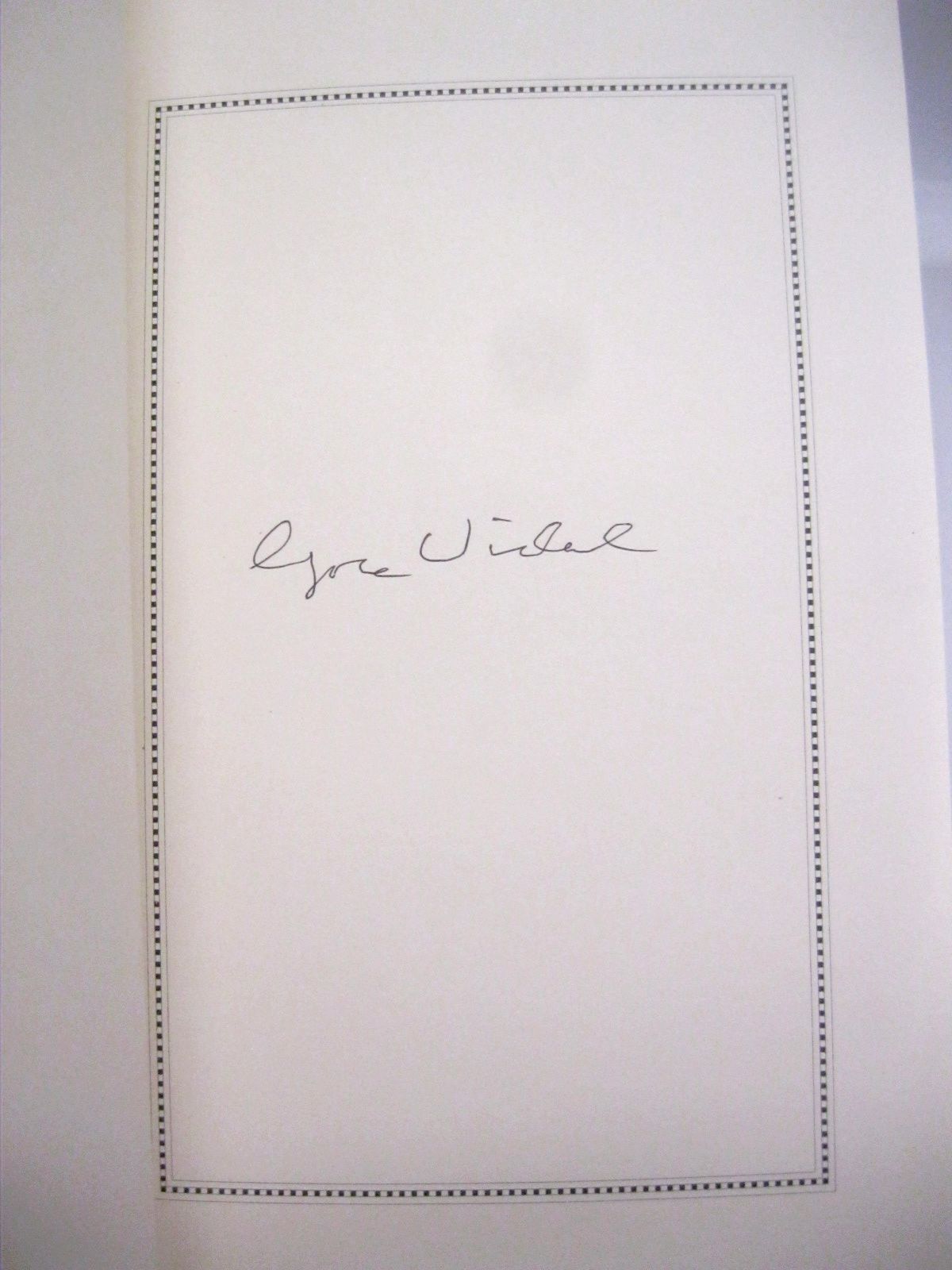 Point to Point Navigation, a memoir 1964-2006 by Gore Vidal