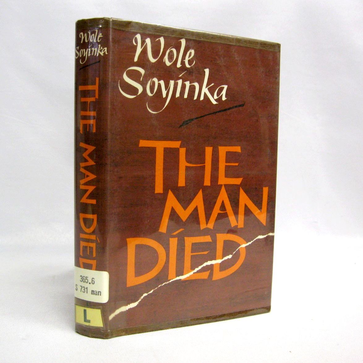 The Man Died: Prison Notes by Wole Soyinka