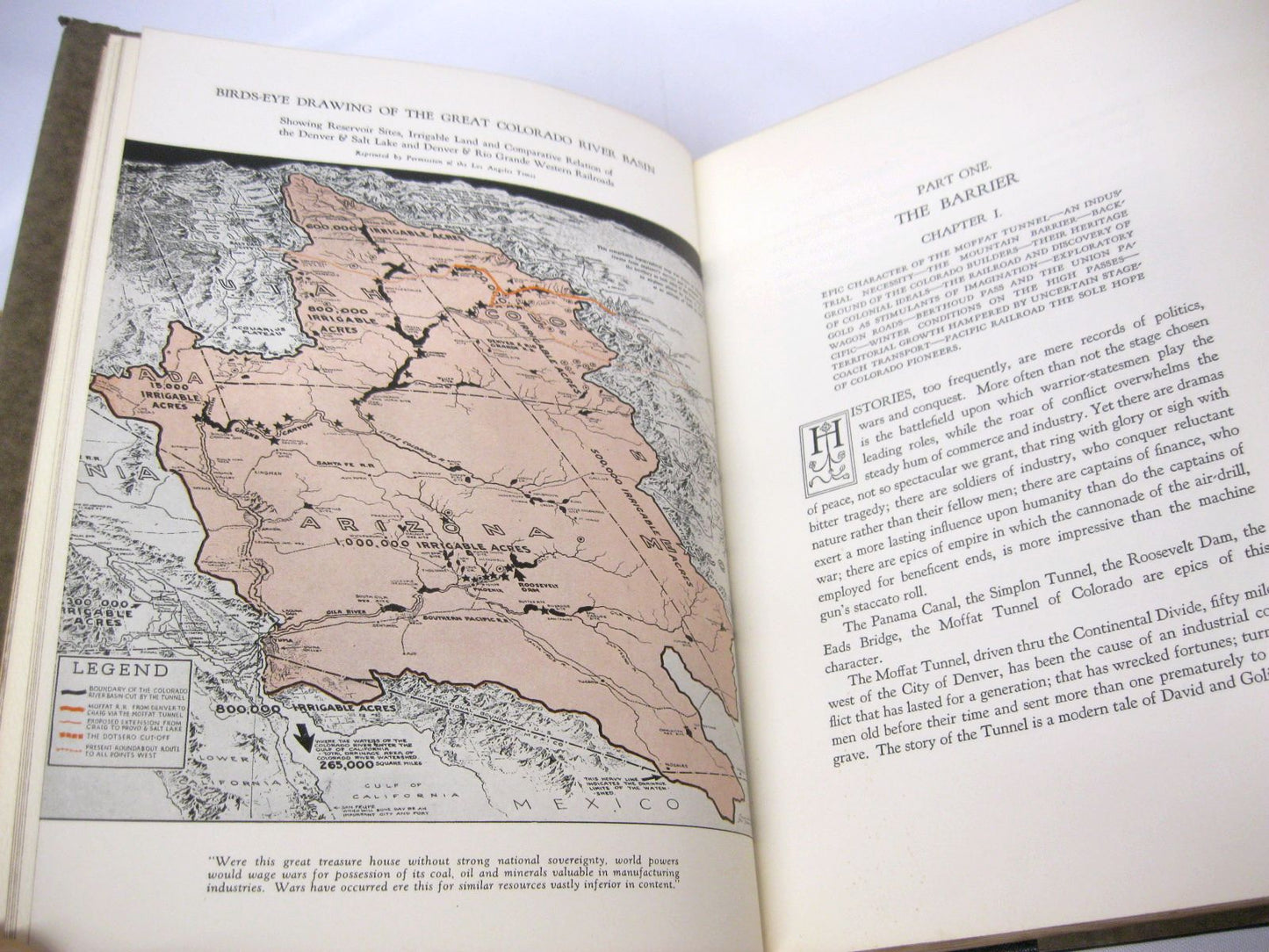 The Moffat Tunnel of Colorado, an Epic of Empire by Edgar Carlisle McMechen