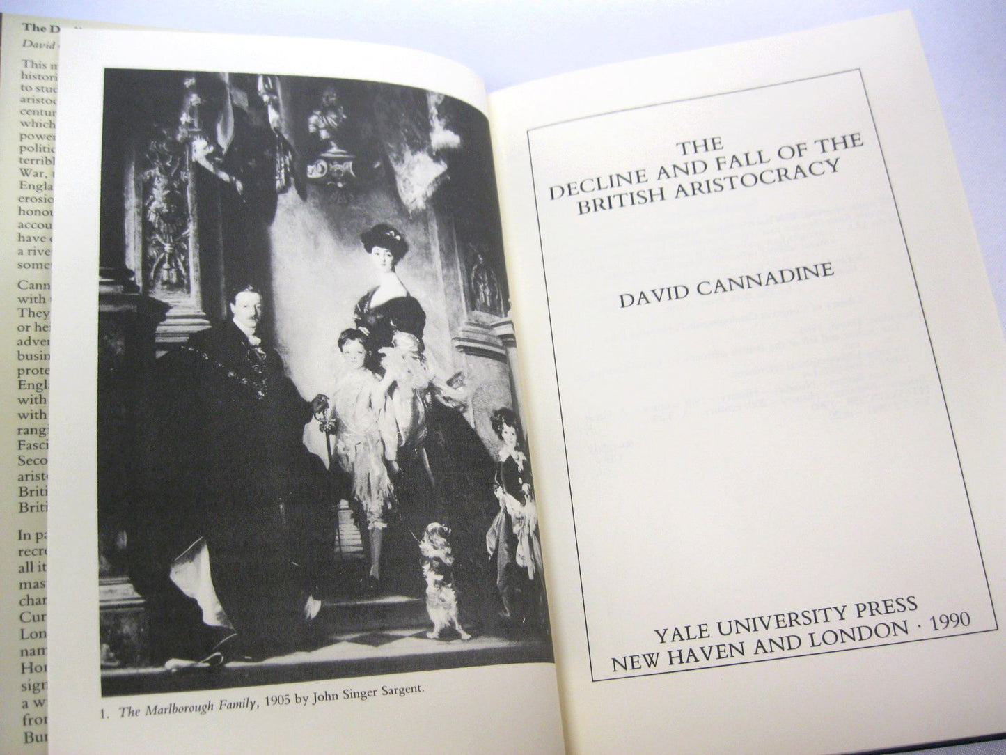 Decline and Fall of the British Aristocracy by David Cannadine