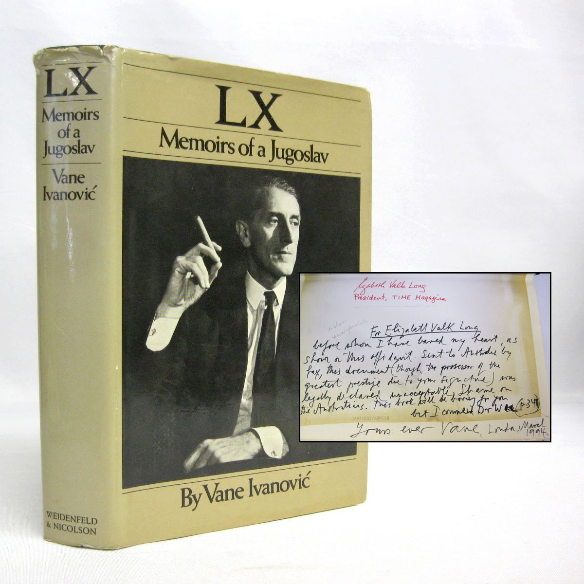 LX: Memoirs of a Jugoslav by Vane Ivanovic