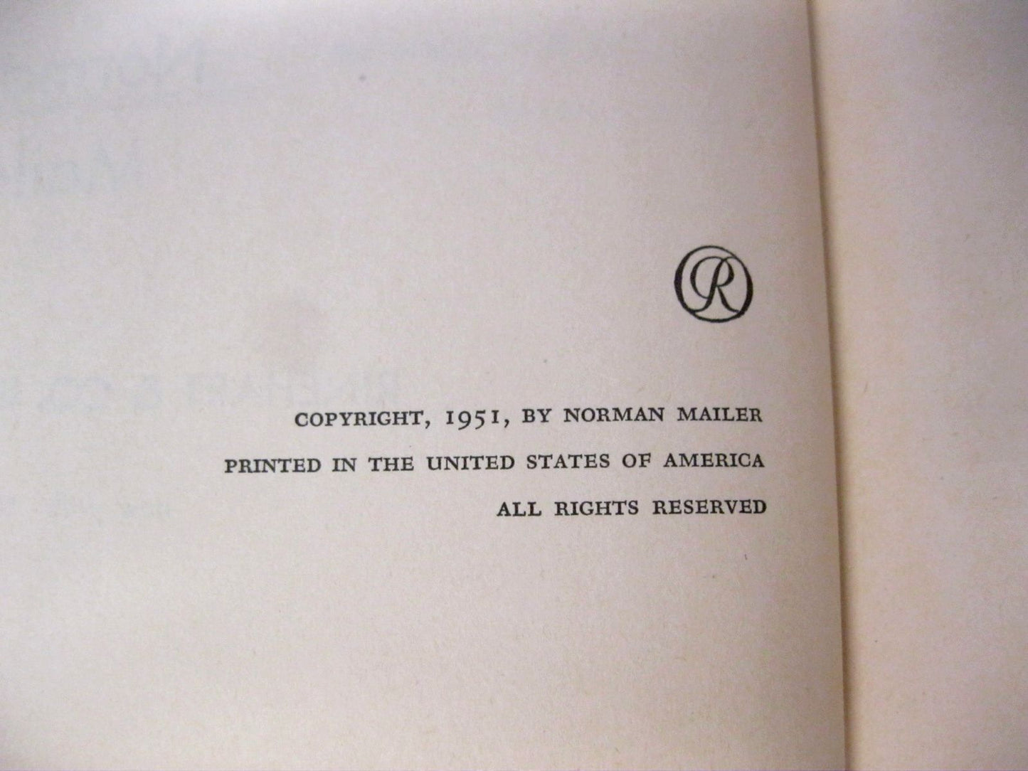 Barbary Shore by Norman Mailer