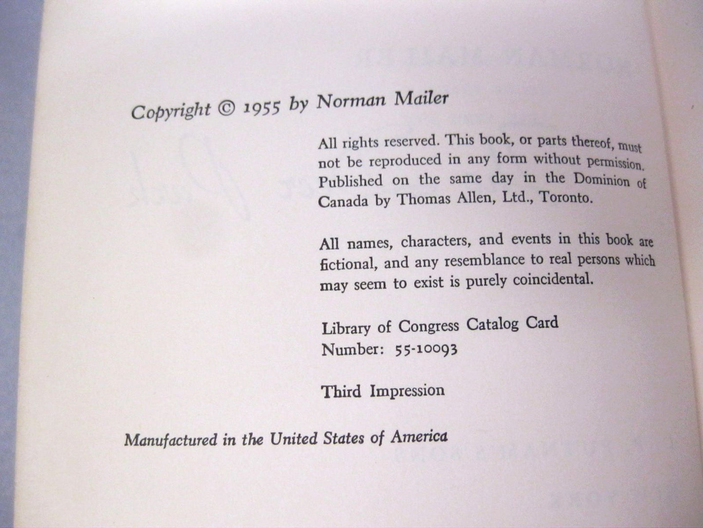 The Deer Park by Norman Mailer