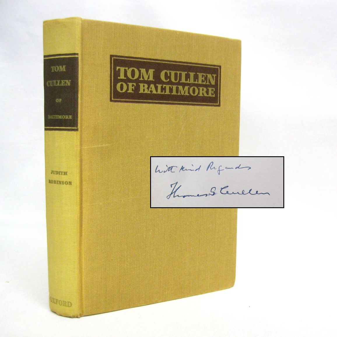 Tom Cullen of Baltimore by Judith Robinson