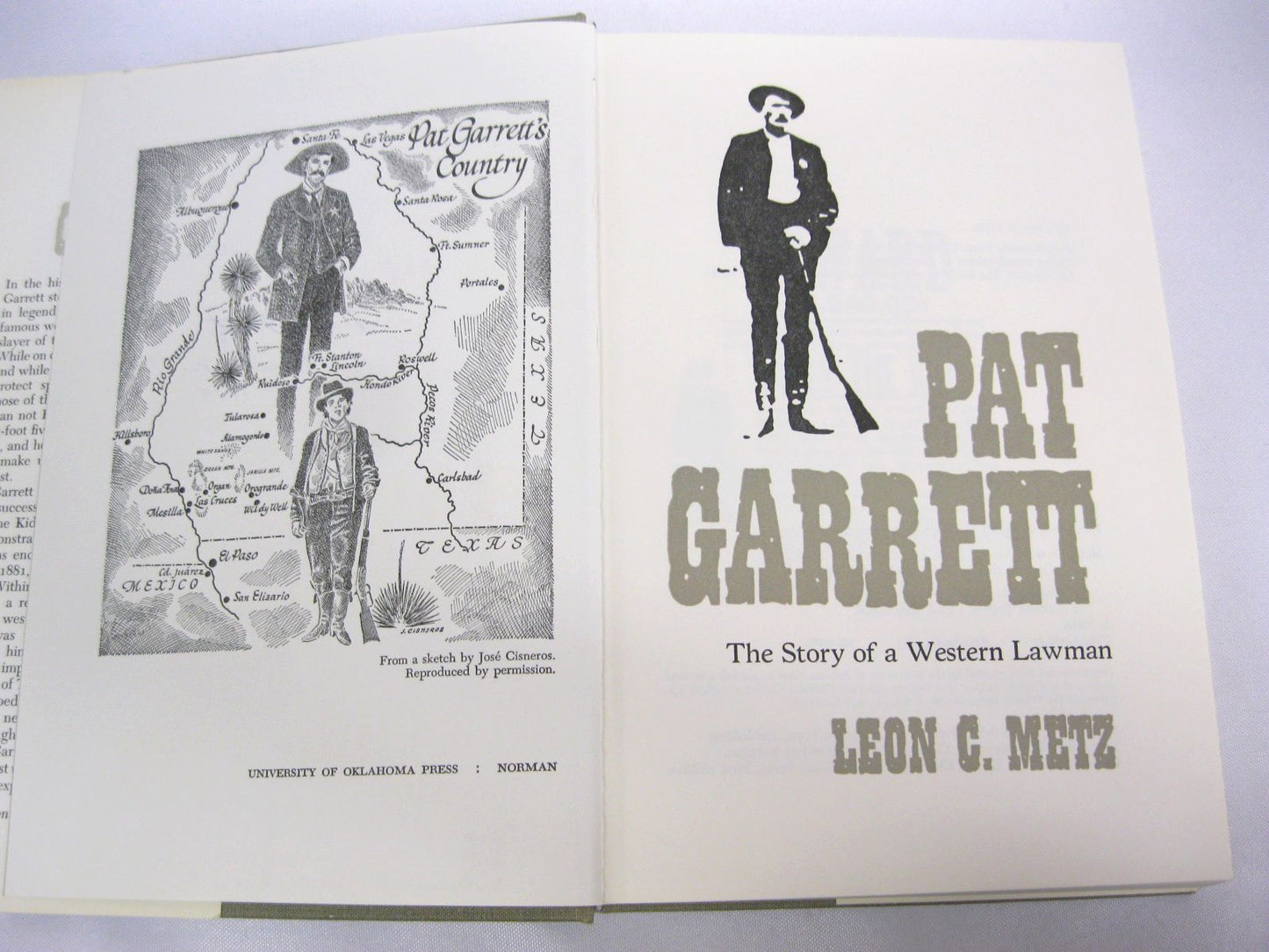 Pat Garrett, Story of Western Lawman by Leon C Metz