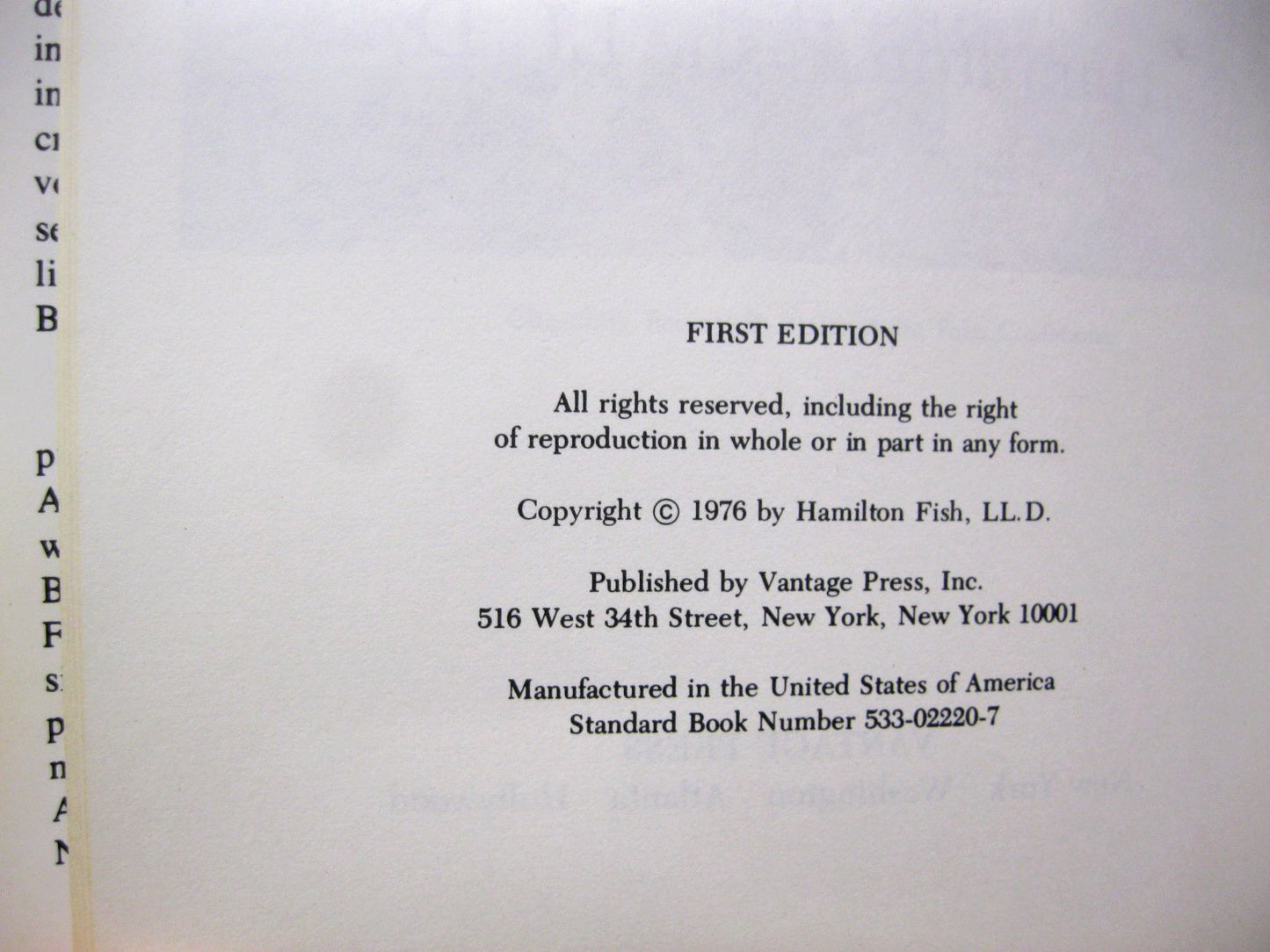 FDR The Other Side of the Coin; How We Were Tricked into World War II by Hamilton Fish