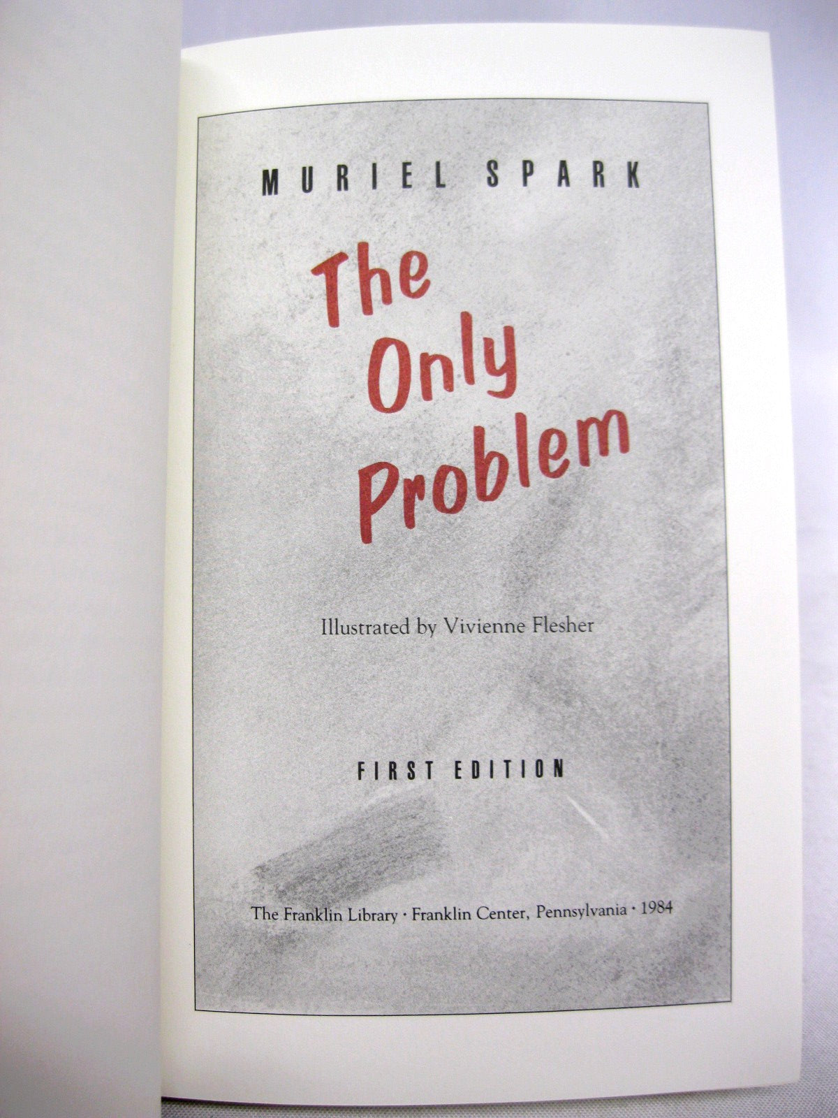 The Only Problem by Muriel Spark