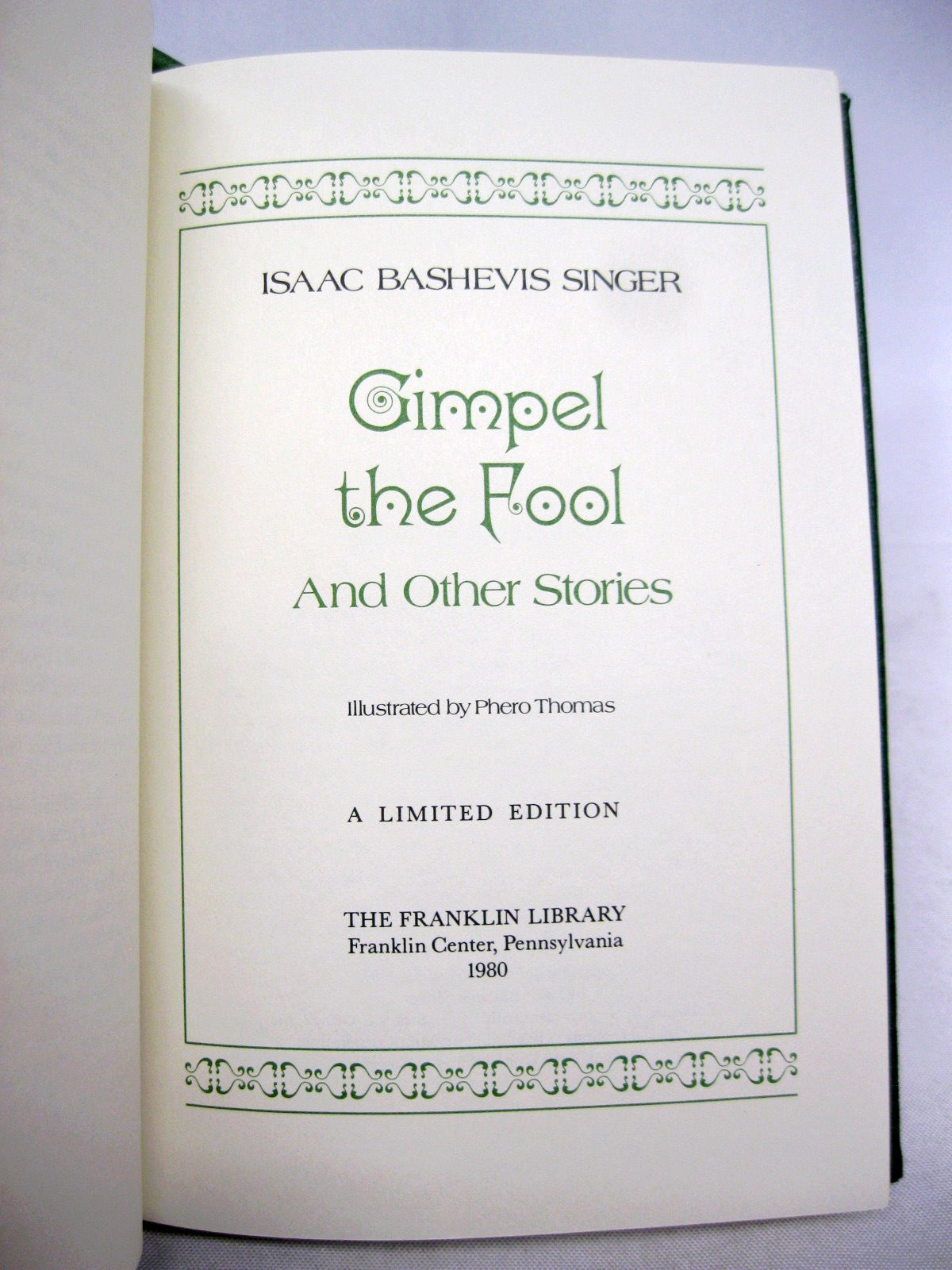 Gimpel the Fool and Other Stories by Isaac Bashevis Singer