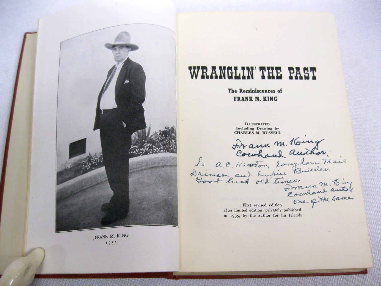 Wranglin' the Past by Frank M. King