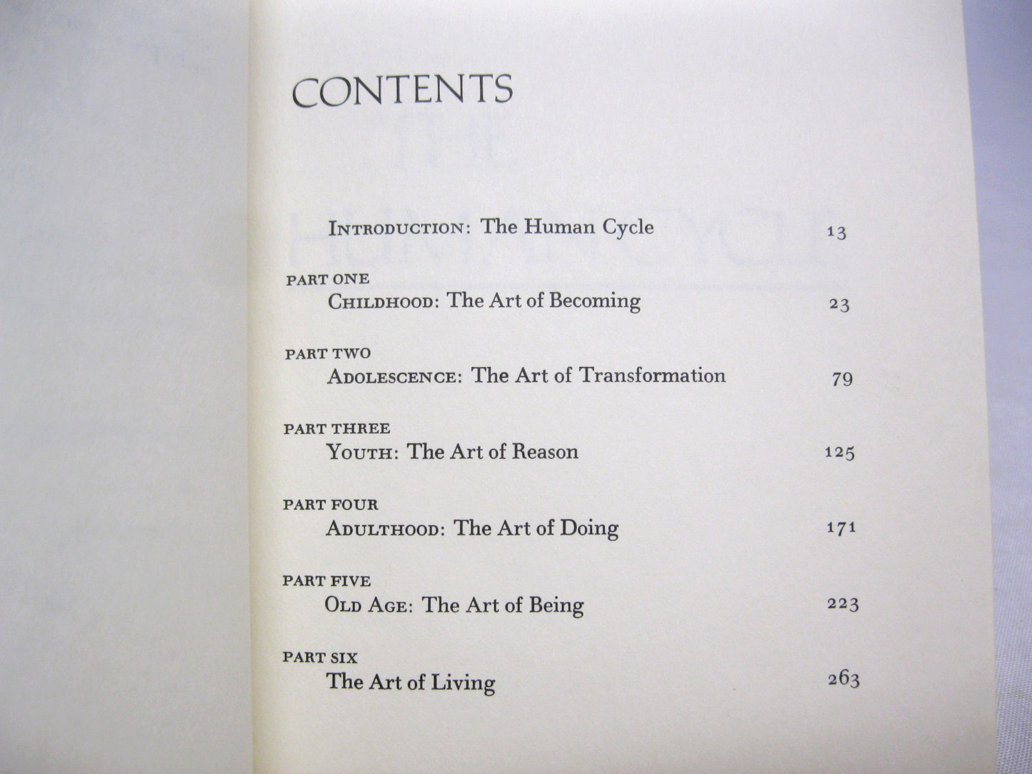 The Human Cycle by Colin M Turnbull