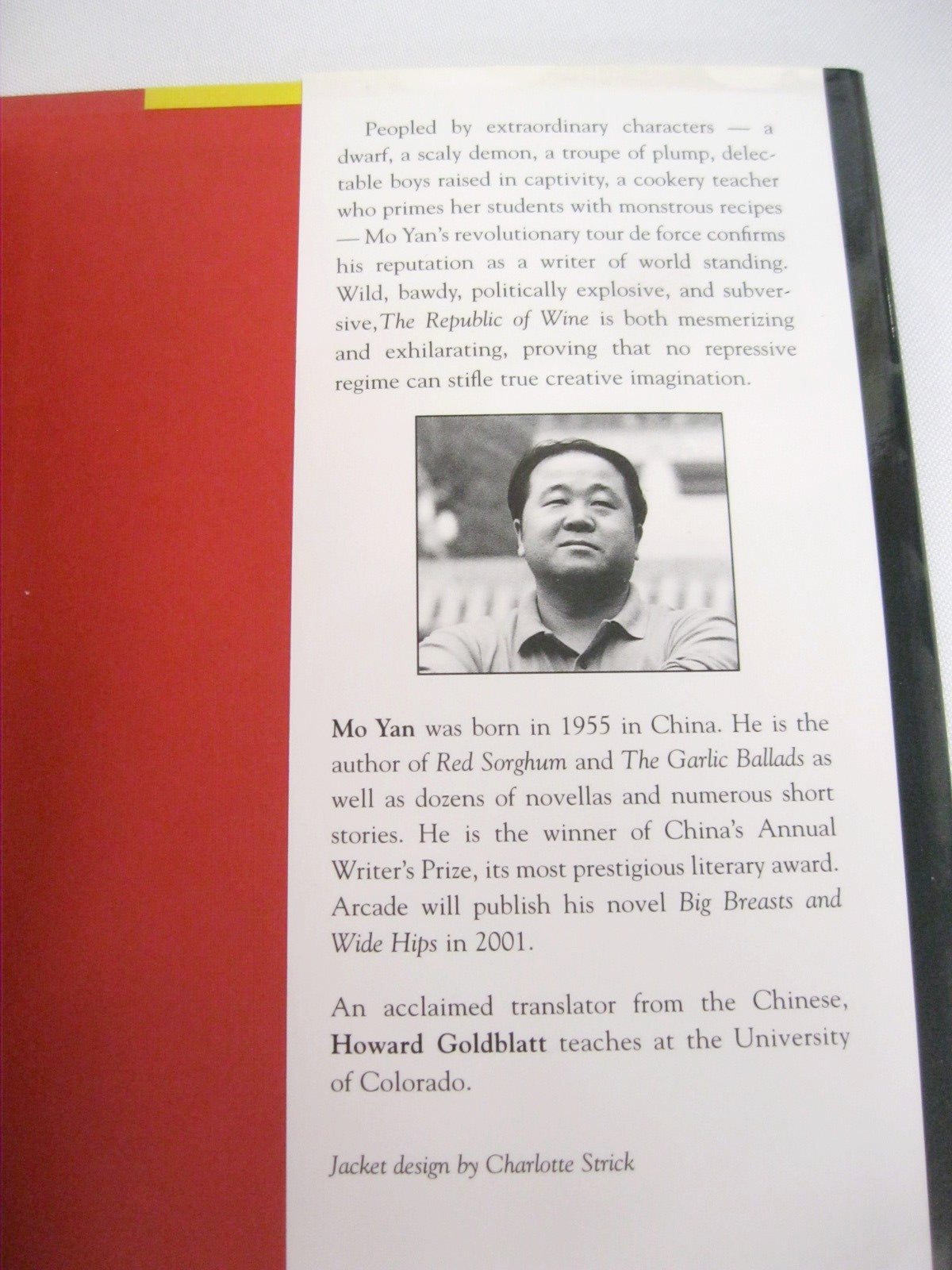 The Republic of Wine by Mo Yan