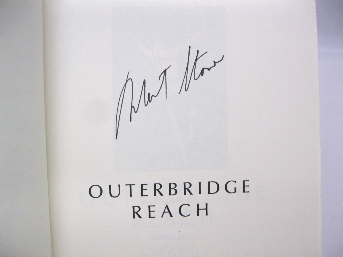 Outerbridge Reach by Robert Stone