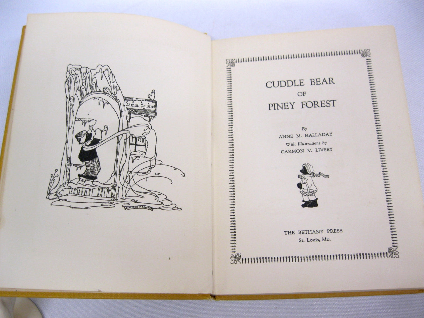 Cuddle Bear of Piney Forest by Anne M. Halladay