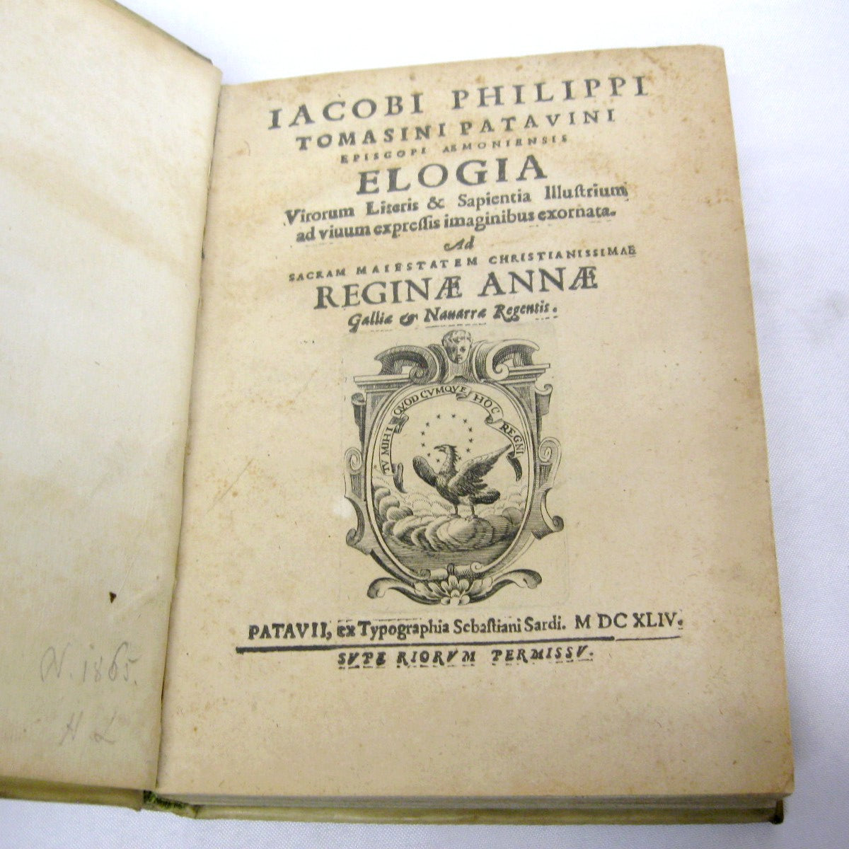 Patavini Episcopi Aemoniensis Elogia by Iacobi Philippi Tomasini