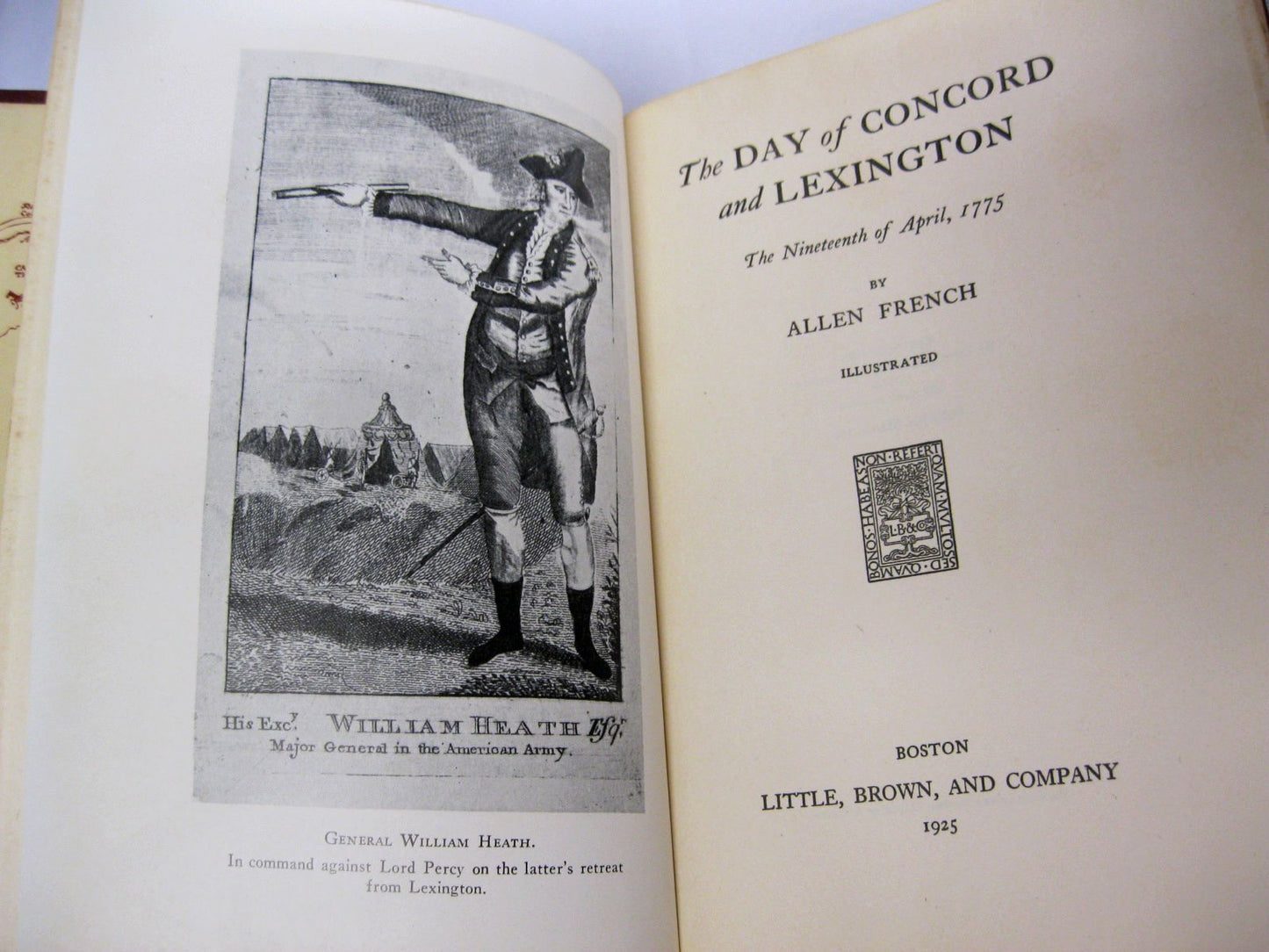 The Day of Concord and Lexington by Allen French