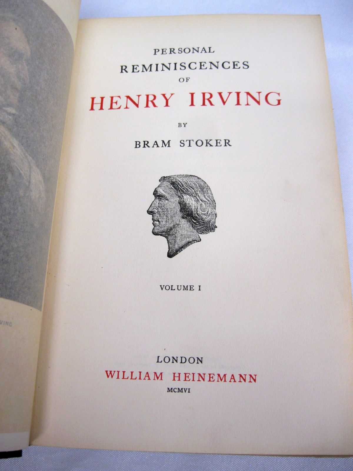 Personal Reminiscences of Henry Irving by Bram Stoker - Extra Illustrated