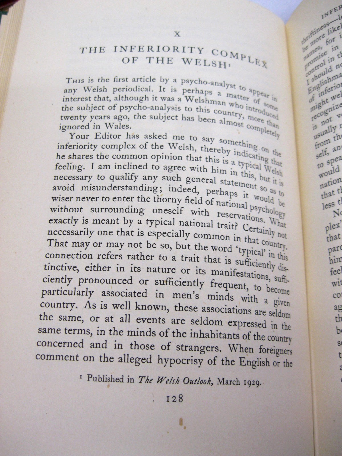 Essays in Applied Psychoanalysis by Ernest Jones [Saul Rosenzweig's copy]