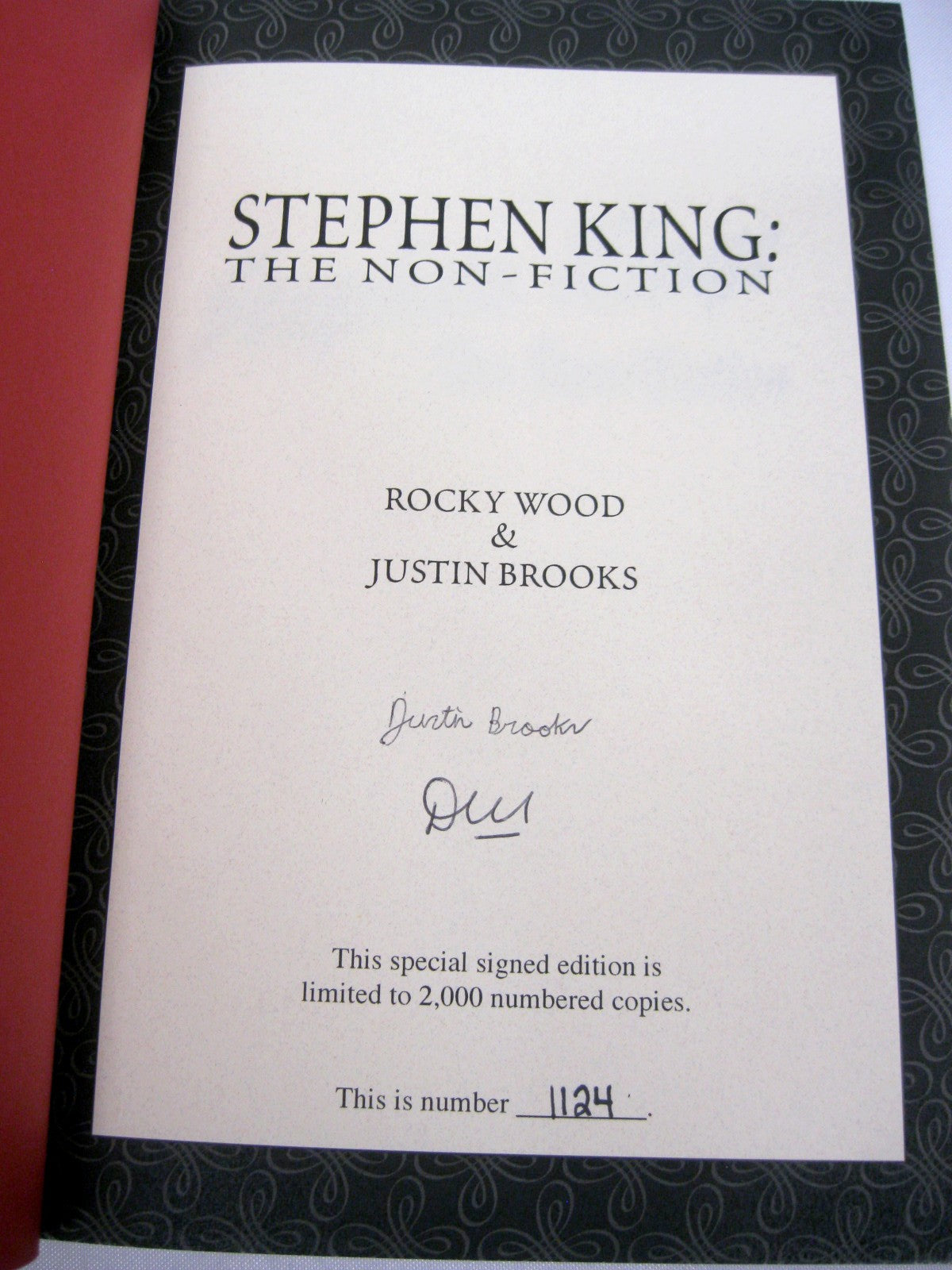 Stephen King: The Non-Fiction by Rocky Woods and Justin Brooks