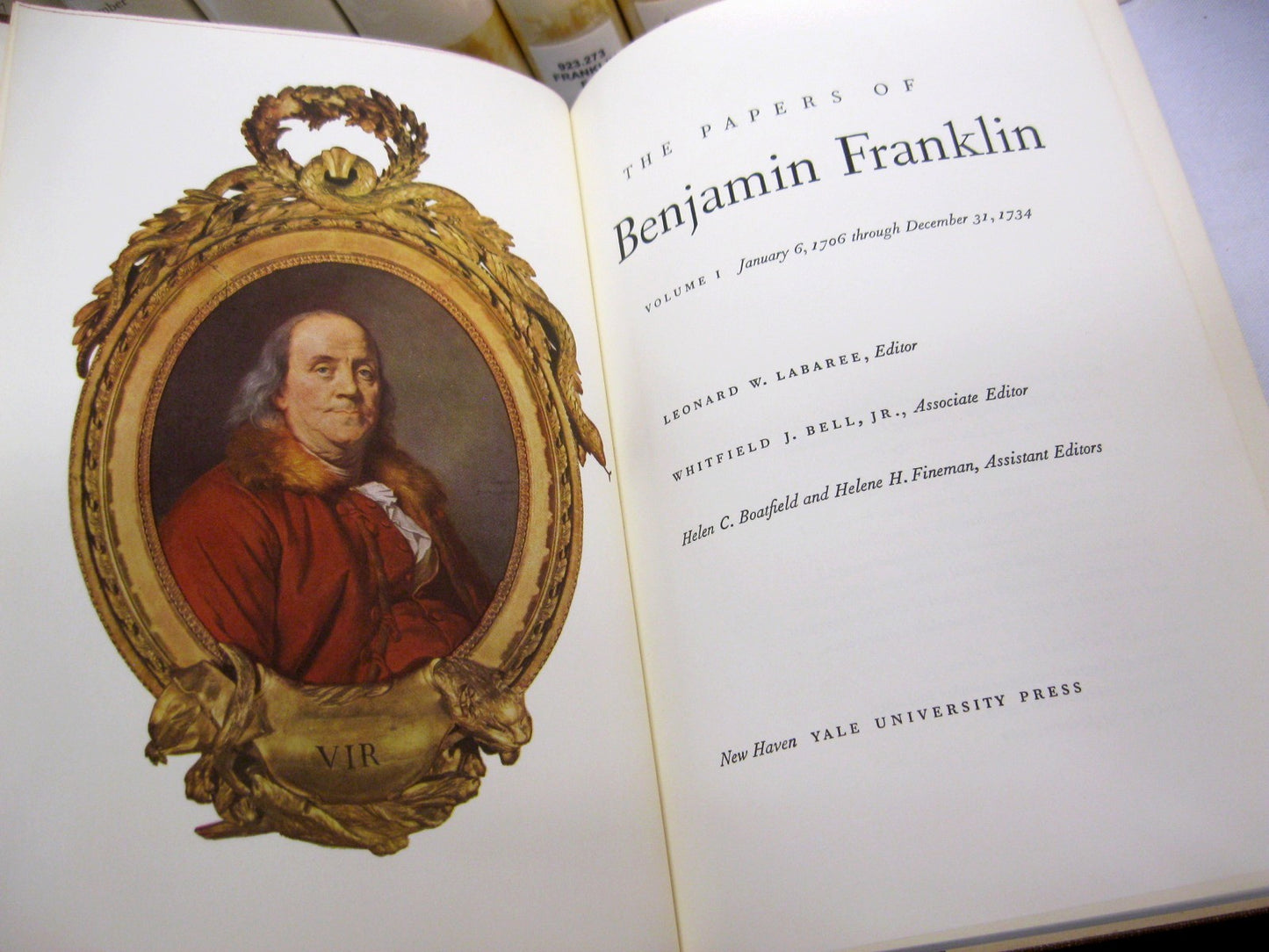 The Papers of Benjamin Franklin Volumes 1-21