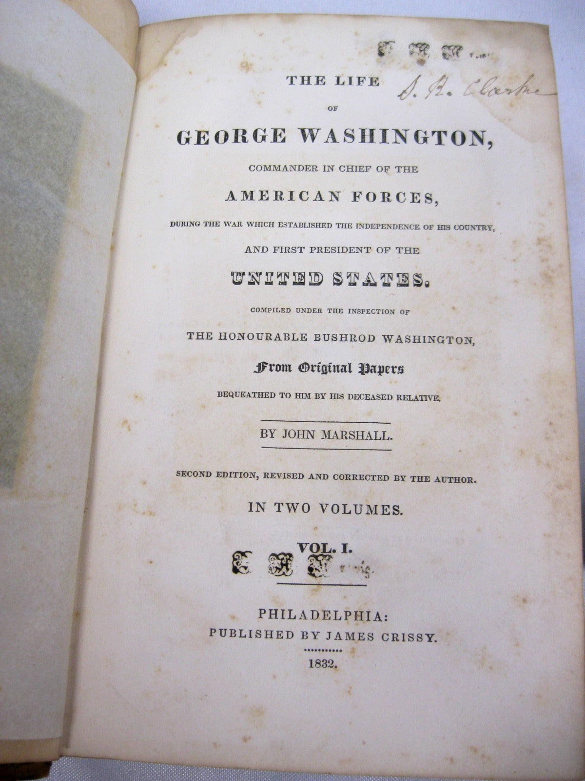 Life of George Washington by James Marshall